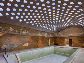 Historische Parkanlage am Römerholz in Winterthur Hallenbad