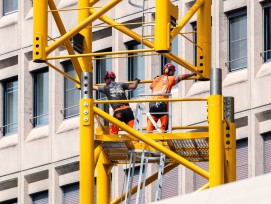 Energierückgewinnung bei Kranen - rollende Werkstatt Kran AG