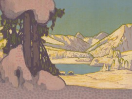 Werbeplakat für Davos.