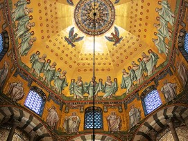 Akustikmessungen im Dom von Aachen