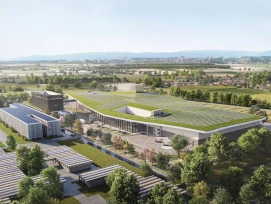 Visualisierung Micarna-Schlachthof in St. Aubin