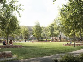 Visualisierung der Katja Wulff-Anlage in Basel