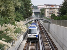 Meto-Linie M2 in Lausanne