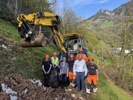 Steinschlagschutznetze in Gersau