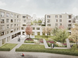 Neubau Altersheim der Sana Fürstenland in Gossau