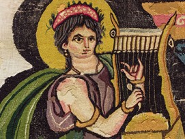 tanzende und musizierende Mänade