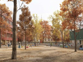 Neue Volksschule und Sportanlagen auf Viererfeld Bern