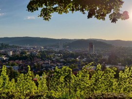 Sonne über Winterthur