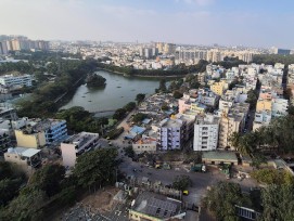Die Metropole Bengalaru in Indien.