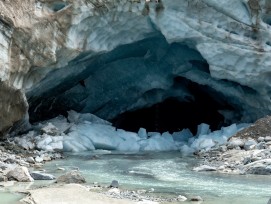 Gletschertor am Morteratschgletscher