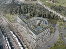 Aussenansicht Sicherheitszentrum Rothenburg