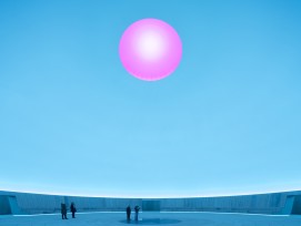 James Turrell, As Seen Below, 2026, with lid. Photo_ Florian Holzherr