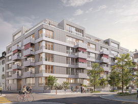 Umbau von Büro zu Wohnhaus Zypressenstrasse in Zürich