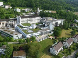 Luftaufnahme vom Spitalzentrum Biel