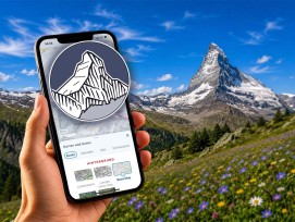 Matterhorn in der Swisstopo-App