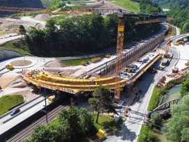 Brückenneubau zwischen Tavannes und Biel