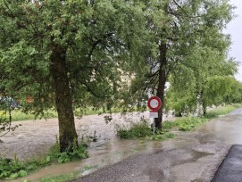 Hochwasser von Juli 2024 in Davos