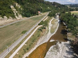 Uferweg an der Sense bei Laupen