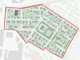 Pläne Eichliacker, Oberwinterthur, Neuwiesen und Zentrum Seen.