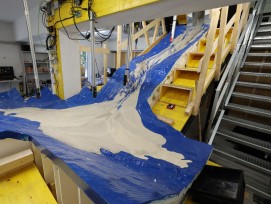 Experiment beim Blatten-Modell nachher