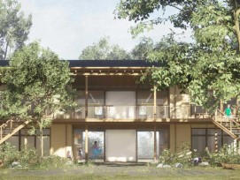 Visualisierung neuer Dreifachkindergarten Kreuzgut Schaffhausen