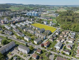 Überbauung an der Burgerholzstrasse in Frauenfeld