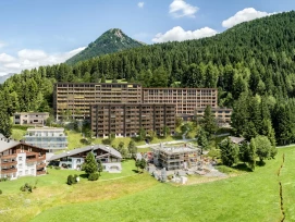 Wohnquartier auf Areal der ehemaligen Höhenklinik Davos Valbella