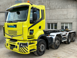 2009 Renault Lander 450 8x4 Container-LKW