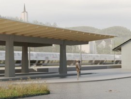 Visualisierung Bushof Grellingen BL