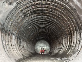 Zweite Röhre Gotthard Strassentunnel, Vortrieb in der Störzone Süd