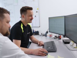 Beda Kellenberger und Steve Wüthrich