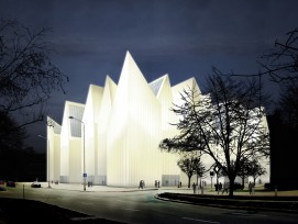 Die Philharmonie Szczecin, Visualisierung (wikimedia.org, UMSzczecin, CC)