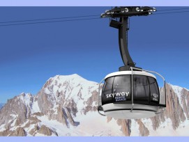 Kabine des Skyway Monte Bianco (Monte Bianco Skyway)