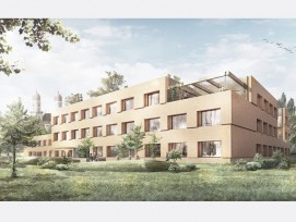 So soll der Neubau aussehen. (Visualisierungen zvg)