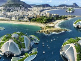 Das Projekt Aequorea (Bilder: Vincent Callebaut) 1/9