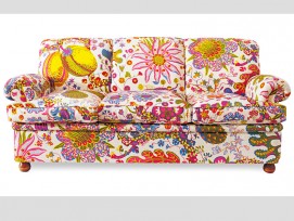 Sofa, Stoffbezug Brazil, 1930er Jahre (Svenskt Tenn, Stockholm, Schweden) 1/16