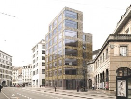 Der Neubau kostet mit dem Landerwerb 20 Millionen Franken. Auf Kritik stösst auch der geplante Standort in der Basler Innerstadt (Visualisierung Jessenvollenweider Architektur)