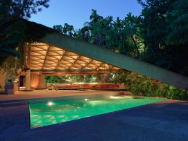 In der Sheats-Goldstein Residence drehten die Coen-Brüder "The Big Lebowski". (Jeff Green / zvg LACMA)  1/11