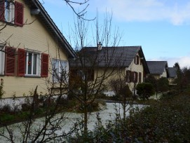 Die Einfamilienhäuser im Quartier Feldbreite in Emmen LU mussten inzwischen einer neuen Überbauung weichen (Urs Rüttimann)