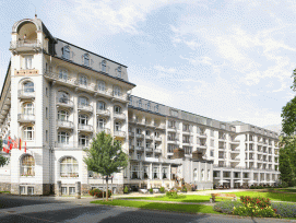 Das neue Hotel - eine "städtbauliche, architektonische und betriebliche Einheit". (zvg)