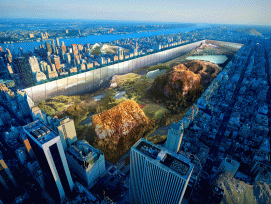 Alternative zum Central Park: ein Stück wilde, unberührte Landschaft anstelle eines Parks. ( Jianshi Wu, Yitan Sun)
