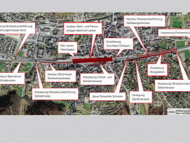 Komplexes Projekt: der Ausbau des Bahnknotens Liestal. (SBB) 1/2