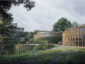 Kengo Kuma will ein grünes und geheimnisvolles...  (zvg)