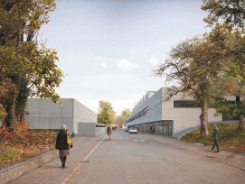 Der Neubau für die pädogogische Hochschule Thurgau in Kreuzlingen. (zvg)