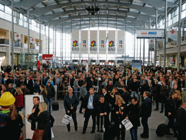 (1/10): Die Bau München 2017 war ein Besuchermagnet (Bilder der Fotostrecke: Gabriel Diezi).
