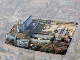 Auf dem Felix Platter-Areal in Basel-Stadt entsteht ein neuer Stadtteil.