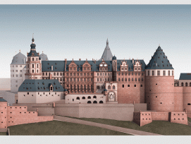 So soll das Schloss einst ausgesehen haben.... (KIT)