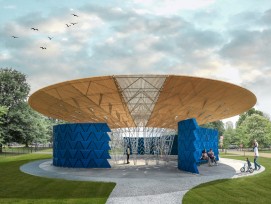 Der Pavillon wurde von einem Baum in Heimatdorf Kérés inspiriert. (zvg)