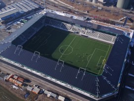 Das neue Schaffhauser Fussballstadion Lipo-Park wurde am Samstag eingeweiht (Alle Fotos: allcasa AG - Fabio Fontana)
