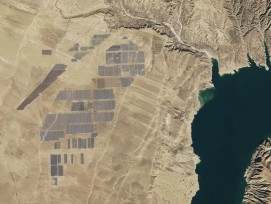 So sieht die Solaranlage heute aus. 